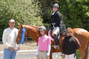 Chelsea Samuels and Brooklyn Winner Adult Hunter Classic 2011 Blenheim Spring Classic