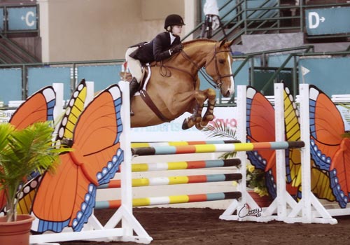 Lucy Davis Shalanno Farms Style of Riding Award 2009 Del Mar National Photo Osteen