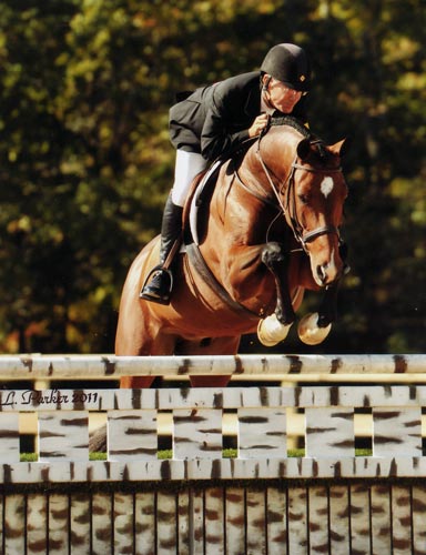 John French and Beckham owned by Gina Ross 2011 Capital Challenge Photo JL Parker