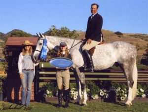 Archie Cox and Otis owned by Alexandra Murray Winner $5,000 Hunter Derby 2011 Blenheim Red White and Blue Classic Photo Flying Horse Photography