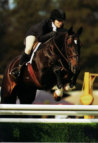 Bella Peyser and Couture Couture Large Junior Hunter Classic 2012 Menlo Charity Horse Show Photo JumpShot