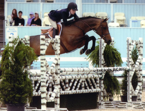 Emma Gerber and Stay Tuned Small Junior Hunter 16-17 2012 Devon Horse Show Photo The Book LLC