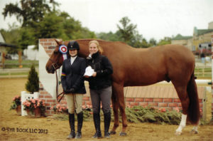 Lily Blavin and Pringle Champion Childrens Hunter 14 & Under 2012 Capital Challenge Photo The Book LLC