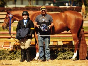 Chelsea Samuels and Brooklyn owned by Woodvale Inc Champion Adult Hunter 18-35 2011 Capital Challenge Photo JL Parker