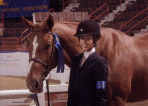 Gabi Langston and Azian Large Junior Hunters Winner 2009 Pennsylvania National Photo Al Cook