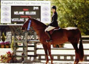 Melanie Selleck and Zenden Champion Equitation 15-year-old 2014 Capital Challenge Photo by The Book LLC