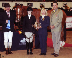 Red Rooster owned by Old Oak Farm Small Junior Hunter 2008 National Horse Show Photo Reflections