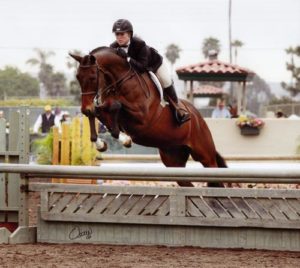 Virginia Fout and Off the Record Pregreen Hunters 2011 Del Mar National Photo Osteen