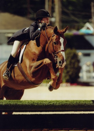 Hunter Siebel and Lennon owned by Mountain Home Stables Small Junior Hunter 15 & Under 2014 Devon Horse Show Photo The Book LLC