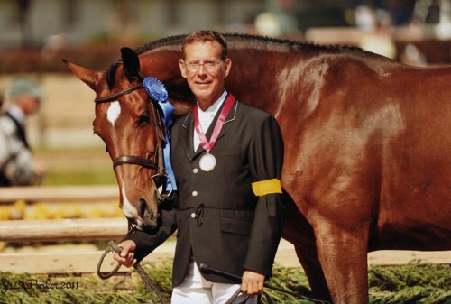 John French and Beckham owned by Gina Ross Regular Conformation Stake 2011 Capital Challenge Photo JL Parker