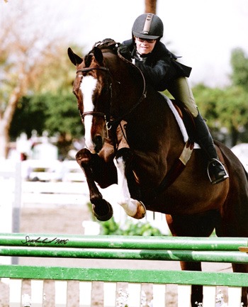 Lucy Davis and Clockwork 2006 Zone 10 Reserve Champion Small Junior Hunters 15 and Under Photo Flying Horse