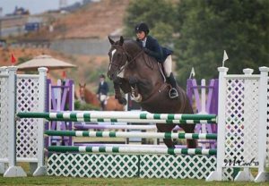 Sarah Jane Haskins and Vigo 2013 Blenheim Photo Amy McCool