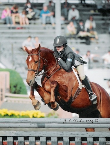 Stephanie Danhakl and Lifetime 2004 Devon Horse Show Photo JL Parker