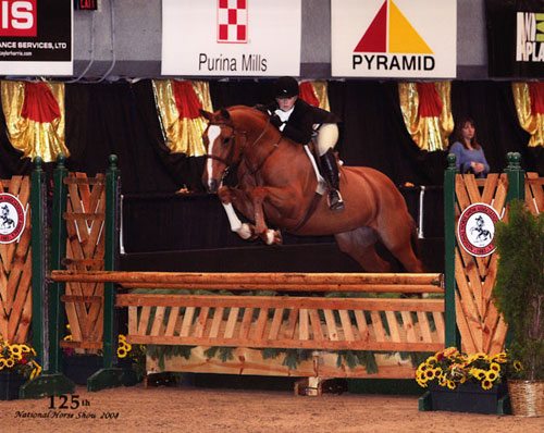 Ashley Pryde and Wesley Small Junior Hunters 125th National Horse Show at Syracuse Invitational 2008 Photo Reflections