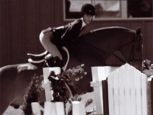 Gabbi Langston and Azian Champion Large Junior Hunters 16-17 2011 HITS Desert Circuit Photo Laura Wasserman