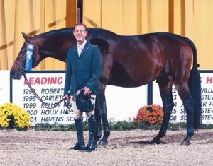 John French and Laura Wasserman's Boss Champion Green Conformation Hunter 2015 Pennsylvania National Photo Al Cook