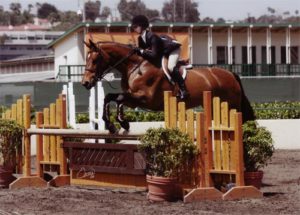 Piper ridden by Daphne Harrington ASPCA 2012 Del Mar National Photo Osteen