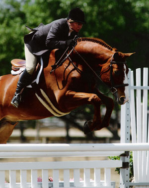 Jane Fraze and Archie Adult Amateur Hunters 2004 Showpark Photo JumpShot