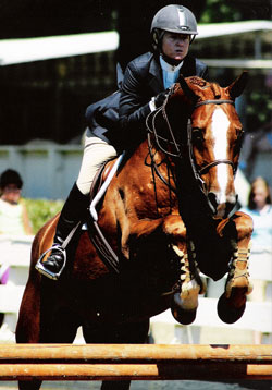 Amy Brubaker and Well To Do Champion 2005 Pacific Coast Horse Show Association Adult Medal Finals Portuguese Bend National