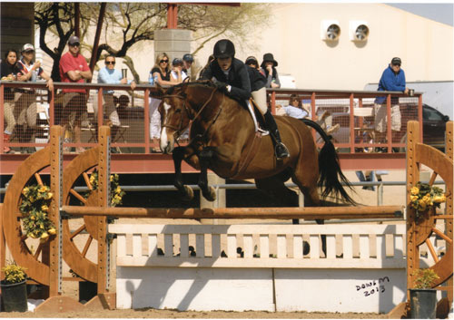 Lily Blavin and Montague 2013 Scottsdale Spring Classic Photo Deb Dawson