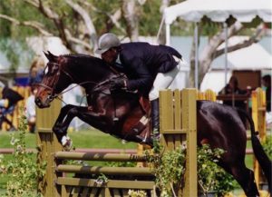 Archie Cox and Smitten Oaks Blenheim 2008 Photo Cathrin Cammett