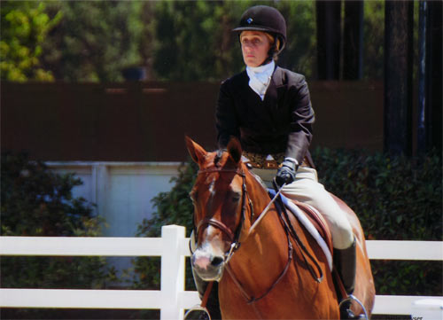 Harriet Posner and Corinna 2012 Menlo Charity Photo Bella Peyser