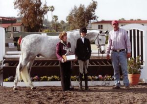 Alexandra Worthington and Cruise owned by Jessica Singer Champion Small Junior Hunter 15 & Under 2012 Del Mar National Photo Osteen