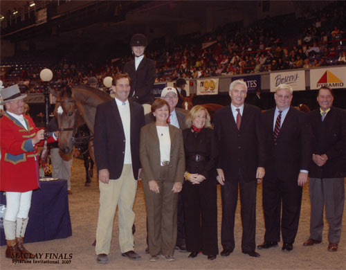 Lucy Davis and San Marcos 8th Place Maclay Finals Syracuse Invitational 2007 Photo Reflections