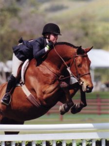 Delanie Stone and White Oak Large Junior Hunters 15 and Under Oaks Blenheim 2008 Photo Cathrin Cammett