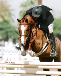 Archie Cox and Red Panda Champion 2006 HITS Desert Circuit Photo Flying Horse