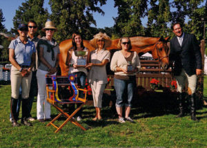 John French and Kennzo de Conte owned by The Wudina Group High Performance Hunter Champion 2011 Menlo Charity Horse Show Photo JumpShot