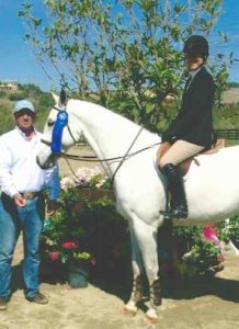 Karin Binz and Walnut Creek Amateur Owner Hunter 3'3" 2014 Gold Coast Series Los Angeles Equestrian Center
