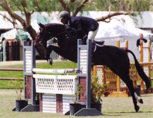 Archie Cox and Smitten Oaks Blenheim 2008 Photo Cathrin Cammett