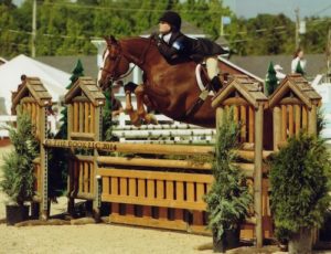 Hunter Siebel and Lennon owned by Mountain Home Stables Small Junior Hunter 15 & Under 2014 Devon Horse Show Photo The Book LLC