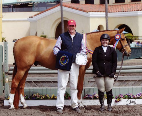 Chelsea Samuels and Brooklyn Champion Adult Hunter 18-35 2011 Del Mar National Photo Osteen