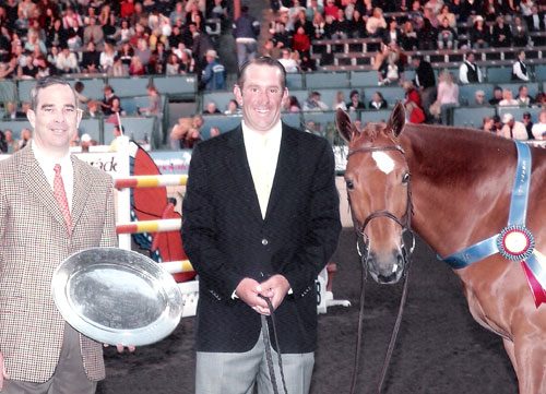 Mandarin owned by Jane Fraze Regular Working Hunter Champion 2005 Del Mar National Photo Ed Moore