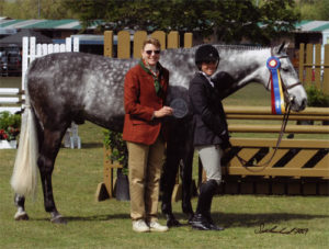 Teddi Mellencamp and Glenview owned by Stephanie Danhakl Champion Green Conformation Working Hunters 2009 Blenheim Spring Classic III Photo Flying Horse