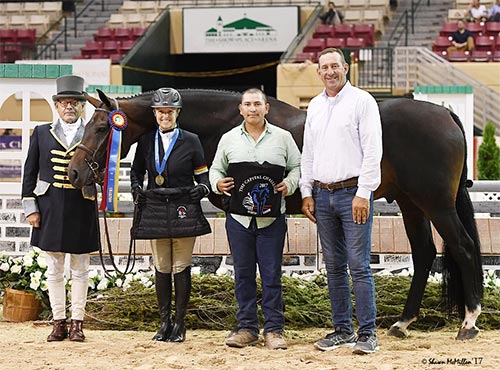 Virginia Fout and Carma Champion 3'3" Amateur Owner 36 & Over 2017 Capital Challenge Photo by McMillen