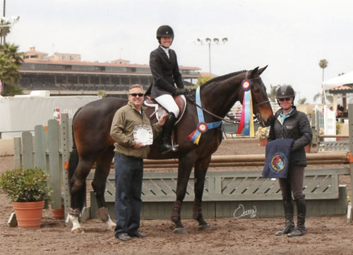 Alexandra Worthington and Romina 58 Champion Onondarka Medal_2013 Del Mar National Photo Osteen