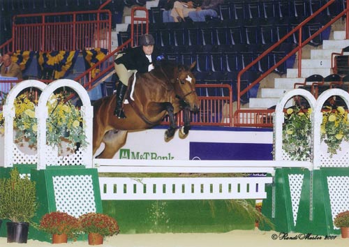 Chelsea Samuels and Crocodile 2007 Pennsylvania National Photo Randi Muster