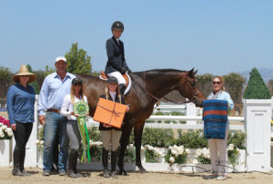 As Always owned by Mountain Home Stables USEF 2015 National Champion Large Junior Hunter 15 & Under Photo by Deb Dawson