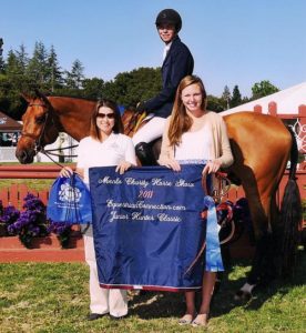 Chase Boggio and Kennzo de Conte owned by The Wudina Group Junior Hunter Classic Winner 2011 Menlo Charity Horse Show Photo JumpShot