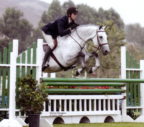 Cruise and Chase Boggio owned by Jessica Singer Champion Small Junior Hunter 16-17 Reserve Grand Champion 2011 USEF National Junior Hunter Finals at Blenheim Photo Captured Moment