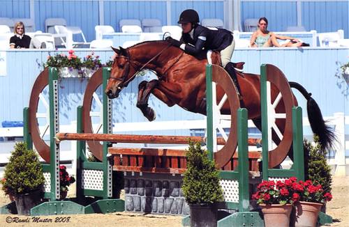 Delanie Stone and White Oak 2008 Devon Horse Show Photo Osteen Inc