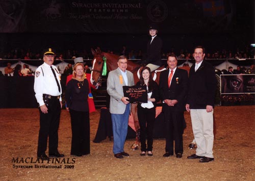 Lucy Davis and Patrick owned by Old Oak Farm 6th ASPCA National Finals 2009 Syracuse Invitational Photo Reflections