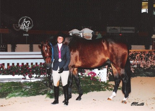 Quality Time owned by Laura Wasserman and Jennifer Alfano Winner Second Year Green Working Hunter 2006 Capital Challenge Horse Show Photo ONeills