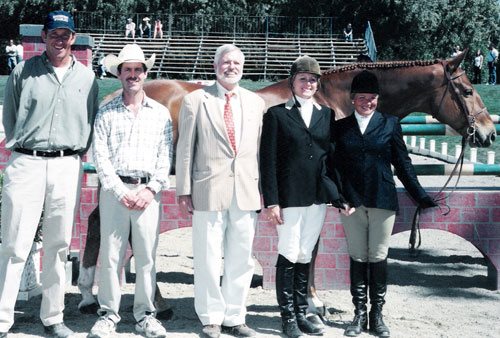 Mandarin owned by Jane Fraze 2004 HITS Desert Circuit Grand Hunter Champion Regular Conformation Hunters Photo Flying Horse