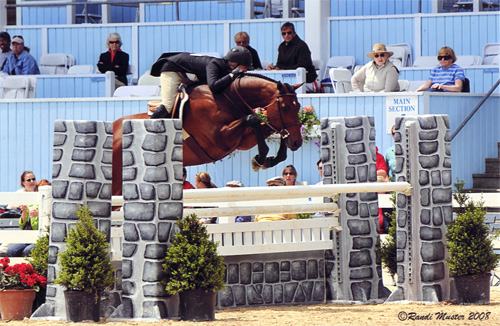 Virginia Fout and Classified 2008 Devon Horse Show Photo Randi Muster