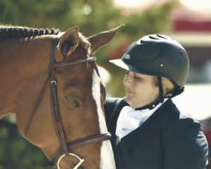 Chelsea Samuels and Adele 2014 Devon Horse Show Photo The Book LLC