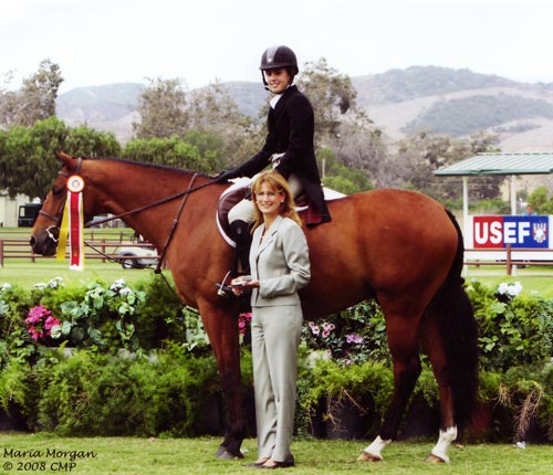 White Oak owned by Delanie Stone Reserve Champion Large Junior 16-17 2008 Junior Hunter Finals Photo Captured Moment